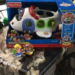 Little people lil movers airplane